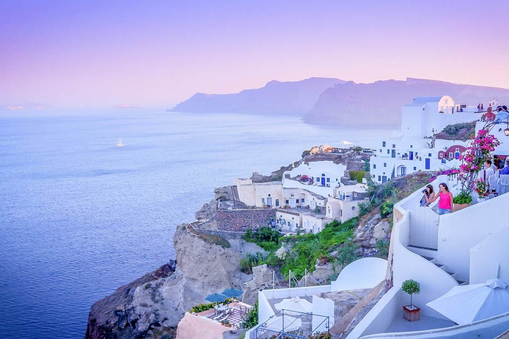 Puesta de sol en Oia